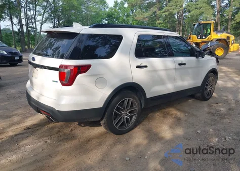 2016 Ford Explorer Sport из США, поврежденный, VIN 1FM5K8GTXGGC80151